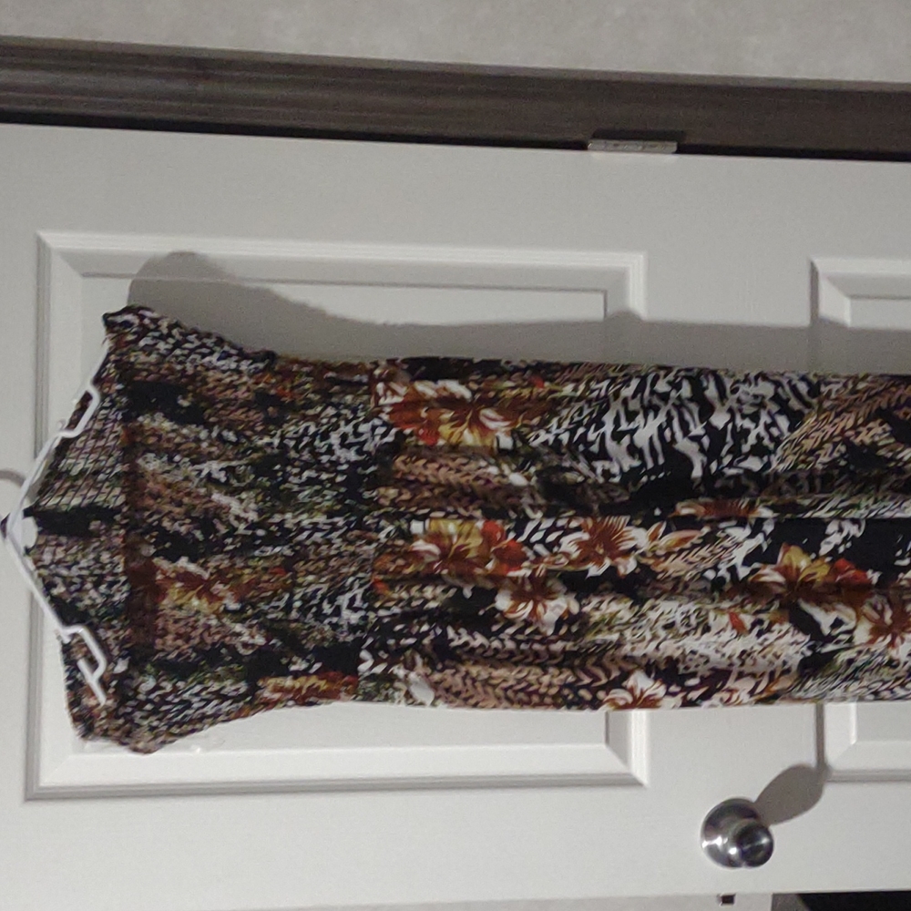Wide leg halter bodysuit